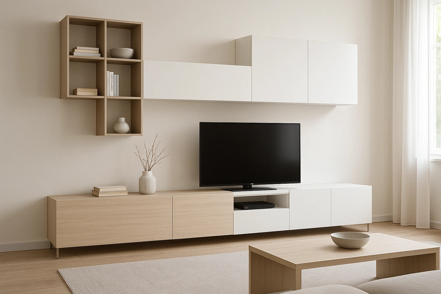 Mobile TV moderno in soggiorno