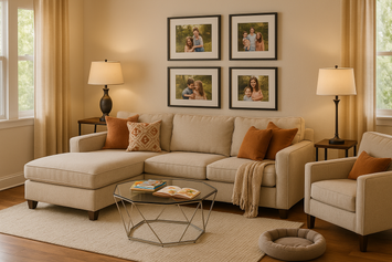 Family Room with Multiple Pieces