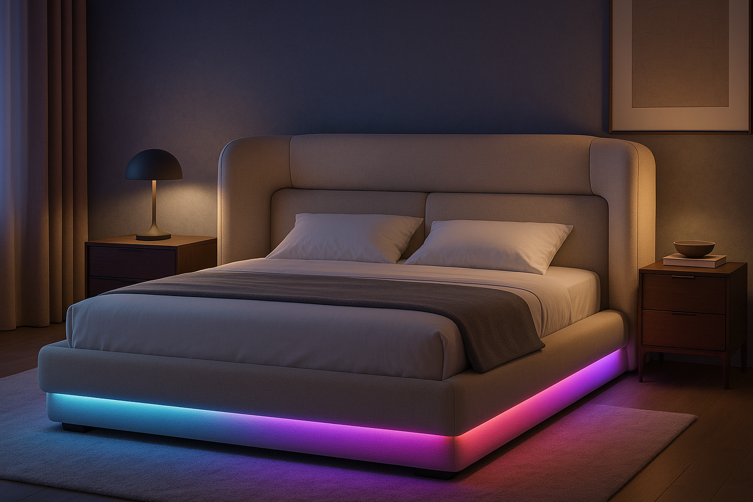  Letti con LED