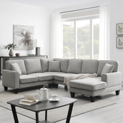 Divano Angolare Urbano 7 Posti - Comfort Moderno