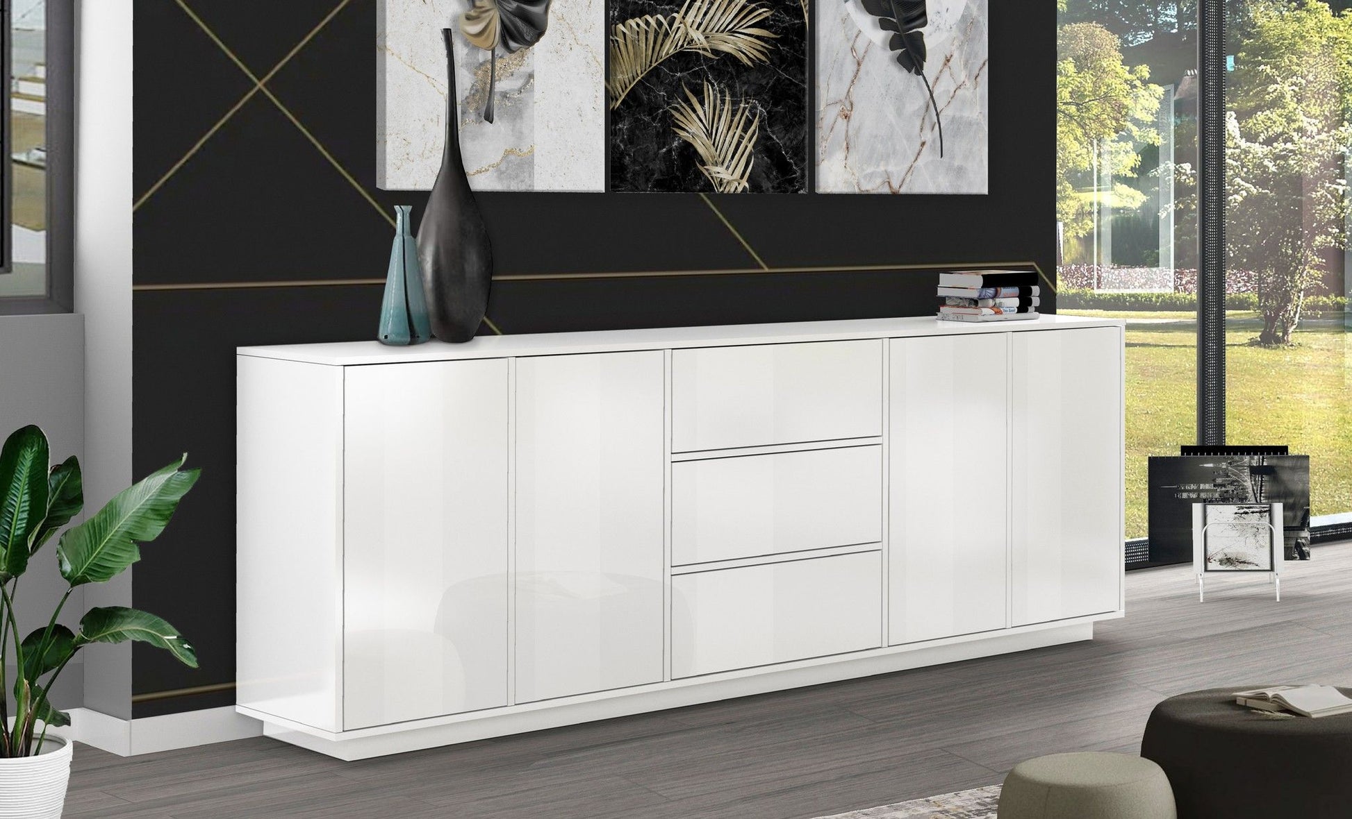 Credenza BLOOM da 220 cm.