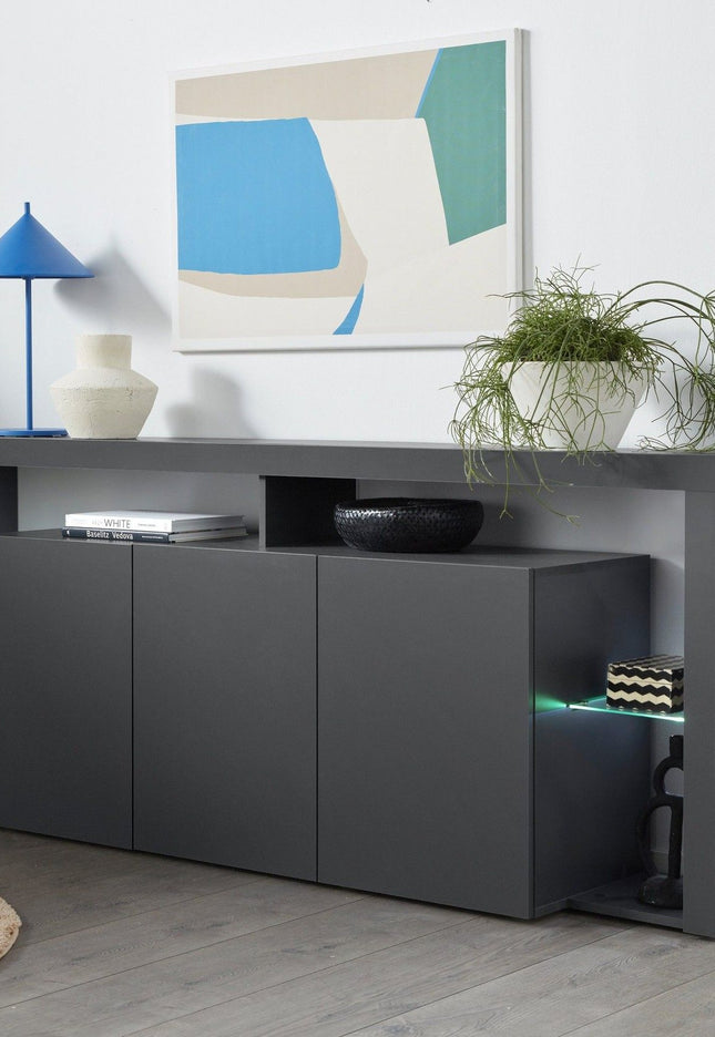 Credenza ESSENTIAL 3 ante da 200 cm.