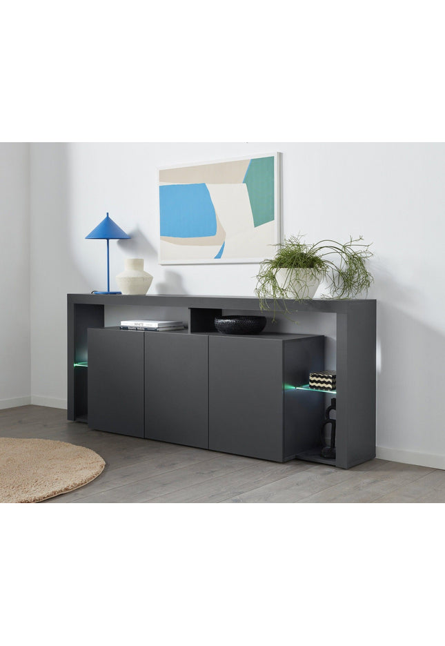 Credenza ESSENTIAL 3 ante da 200 cm.