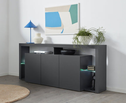Credenza ESSENTIAL 3 ante da 200 cm.