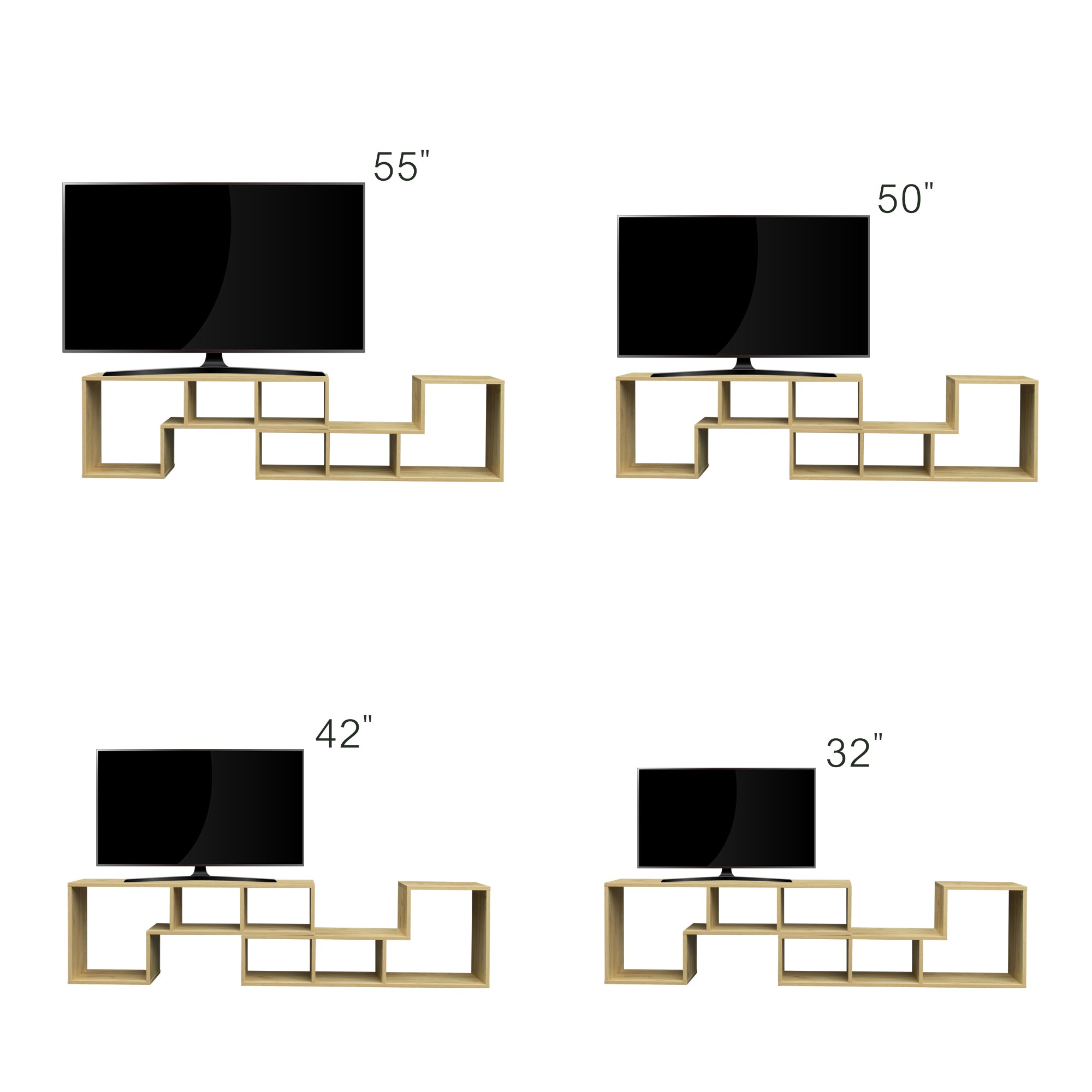 Mobile TV Rovere Doppia L