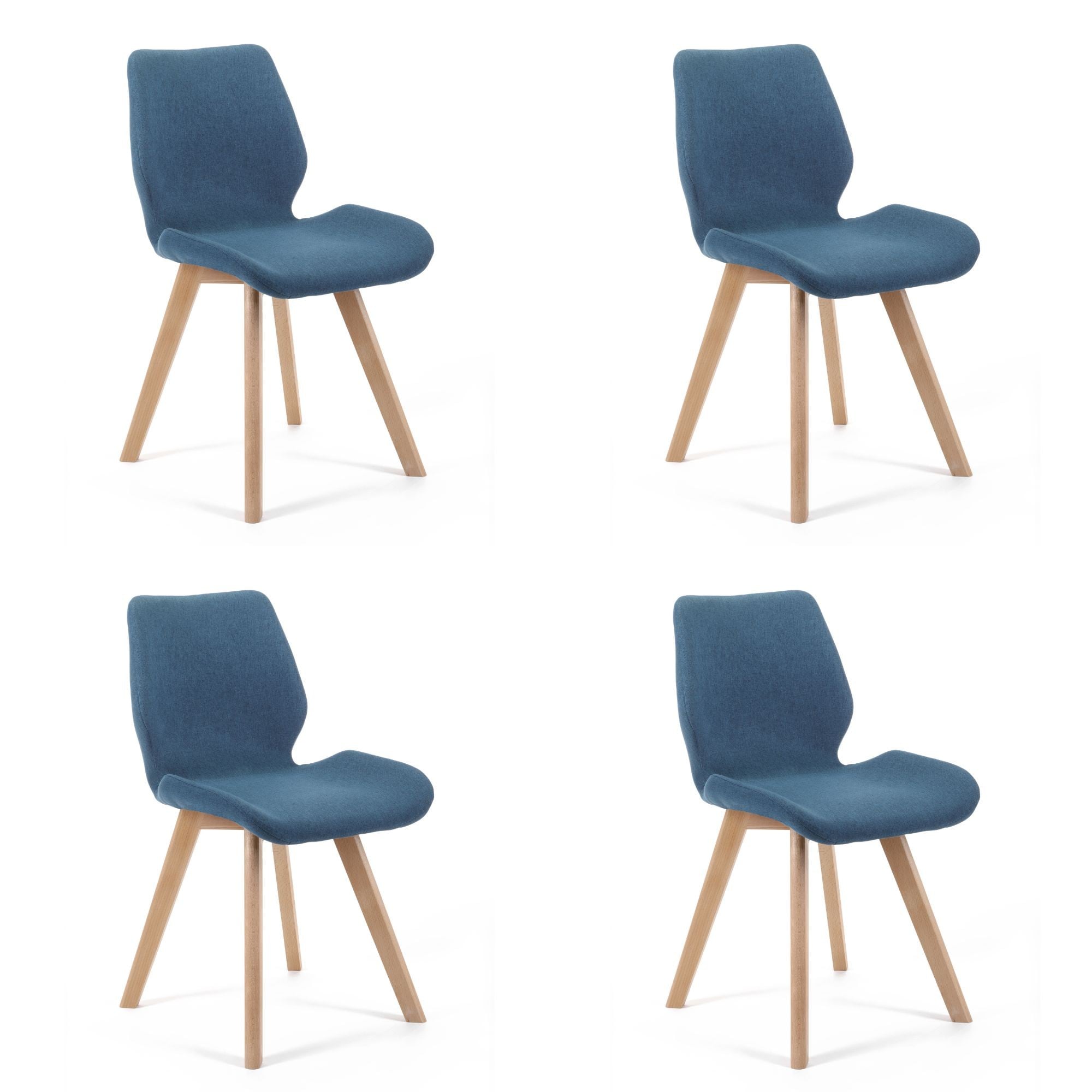 Sedia Sera Set 4 Pz – Blu Navy