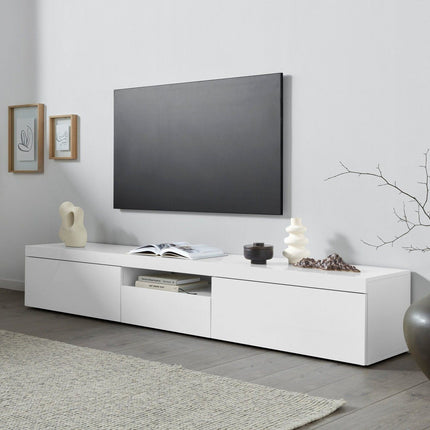 Porta TV ESSENTIAL 220 cm 2 anta 1 ribalta.