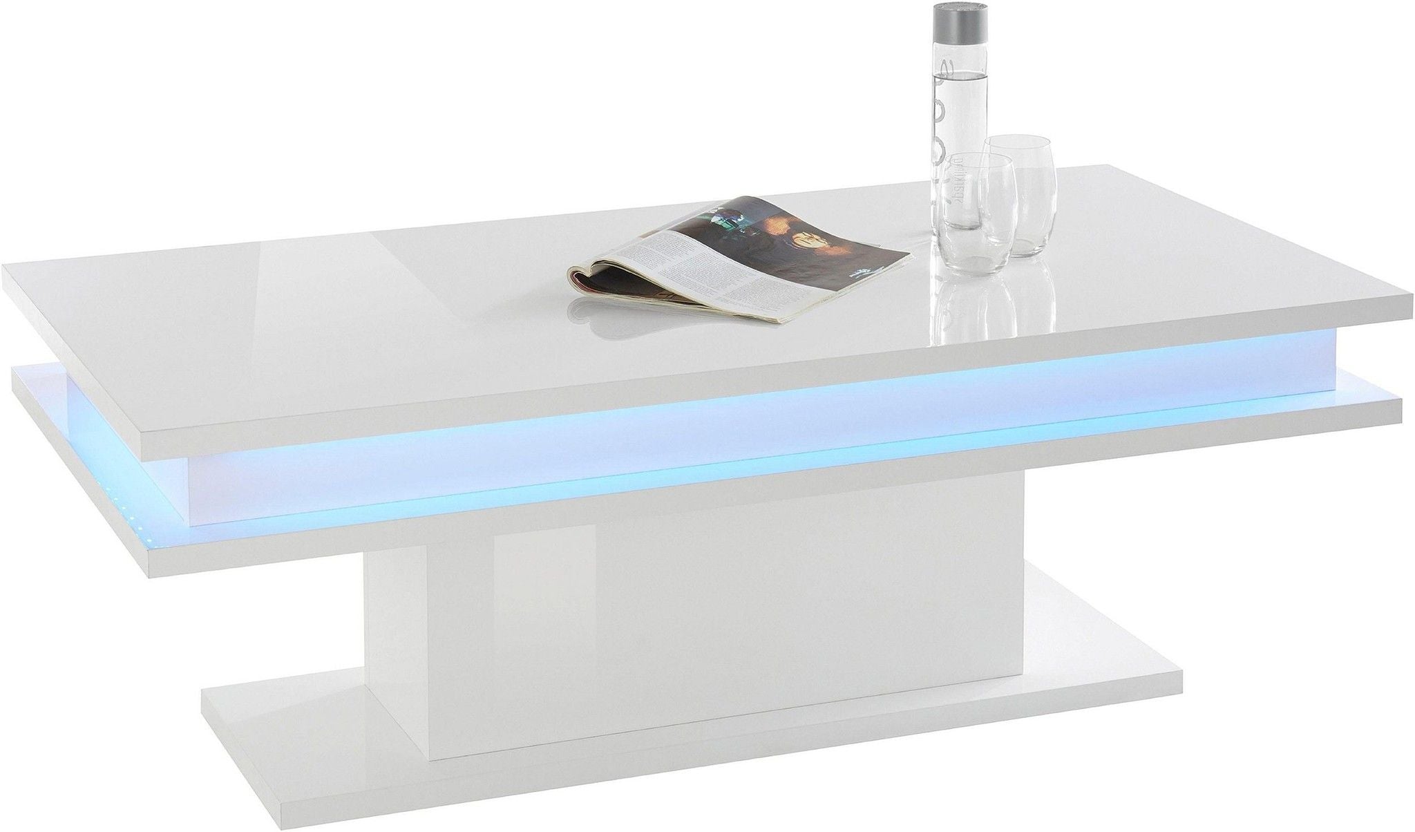 Tavolo da caffè LITTLE BIG con luce LED.