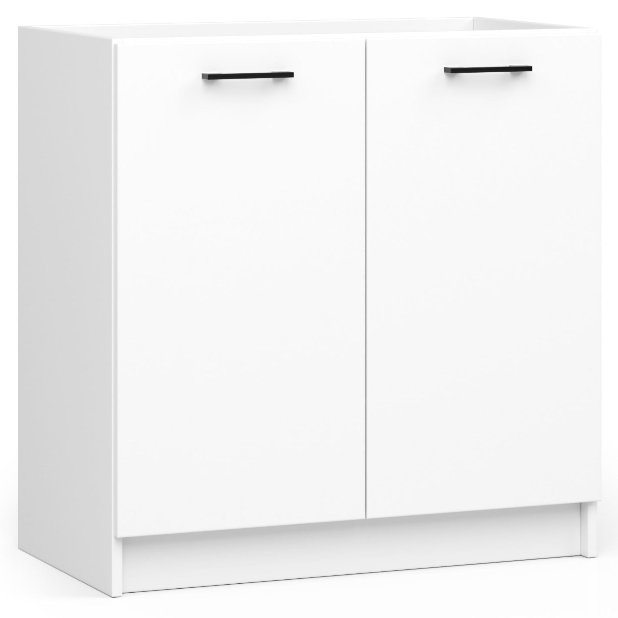 Set Cucina Linea 5 Elementi – Beton/Bianco 180x46x203 cm