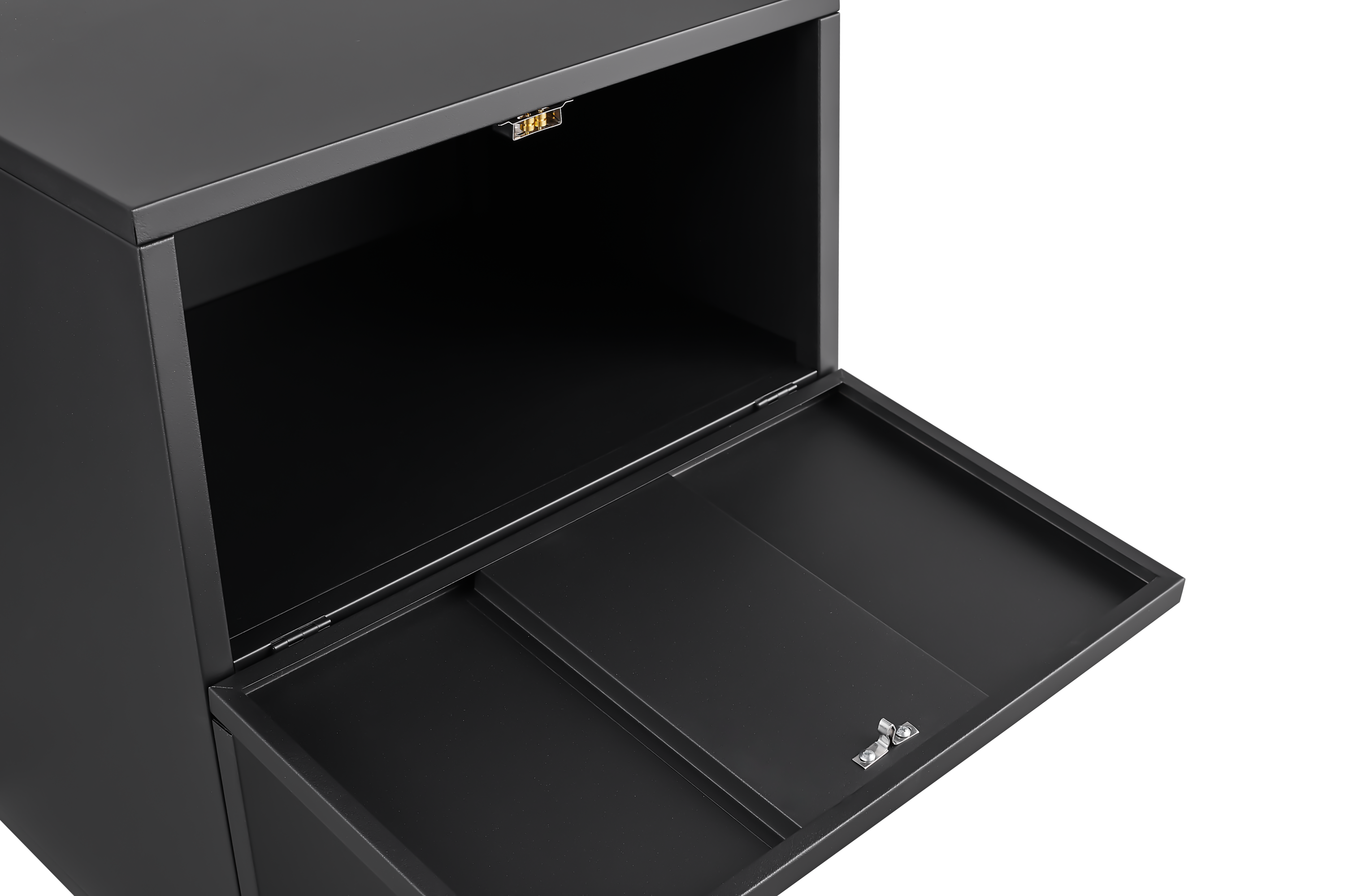 Mobile Stampante Ufficio Acciaio Nero