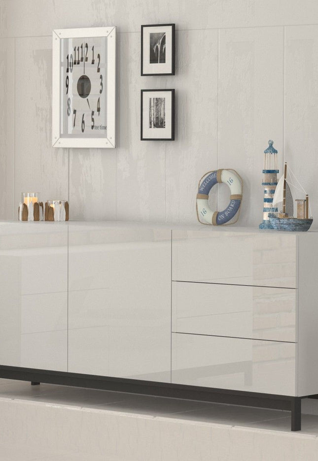 Credenza METIS con piedi 2 ante + 3 cassetti 170 cm.