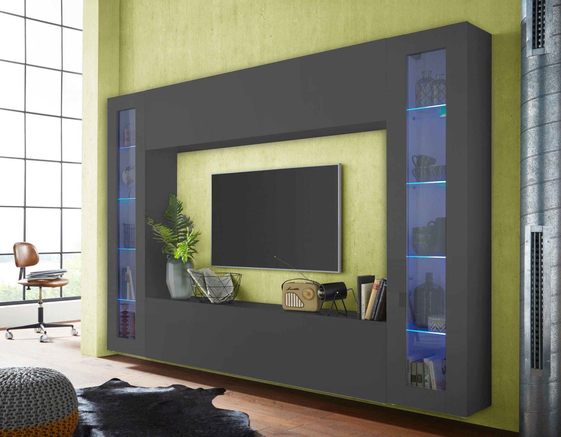 Porta tv MARUSKA 1 anta a ribalta.