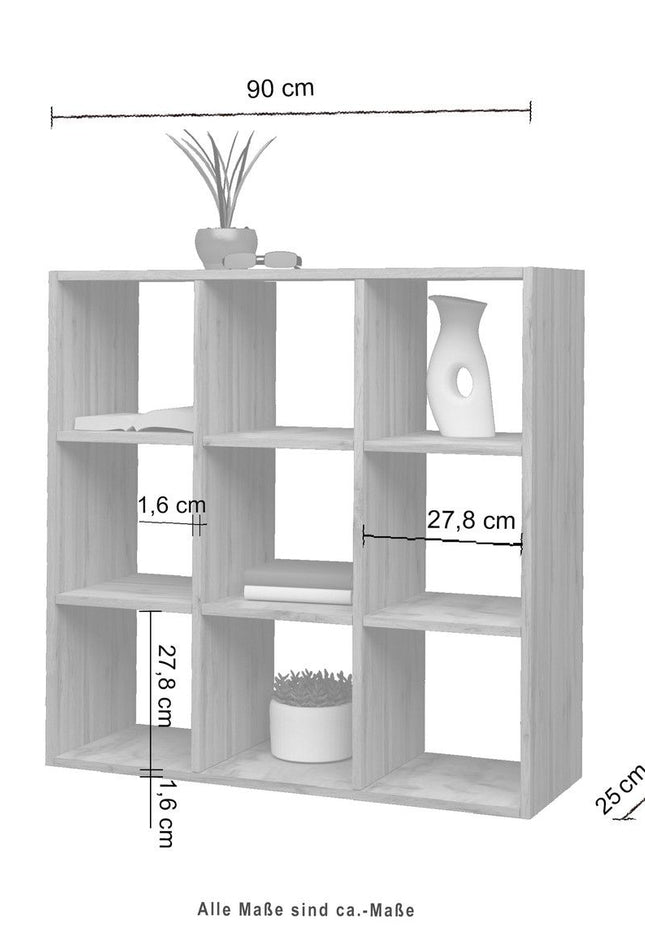 Libreria MARUSKA da 90 cm.