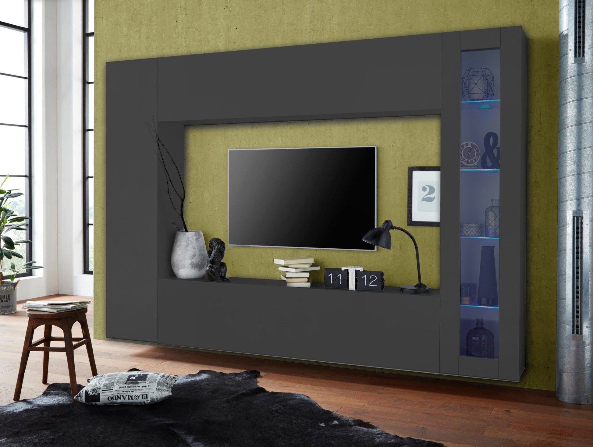 Porta tv MARUSKA 1 anta a ribalta.