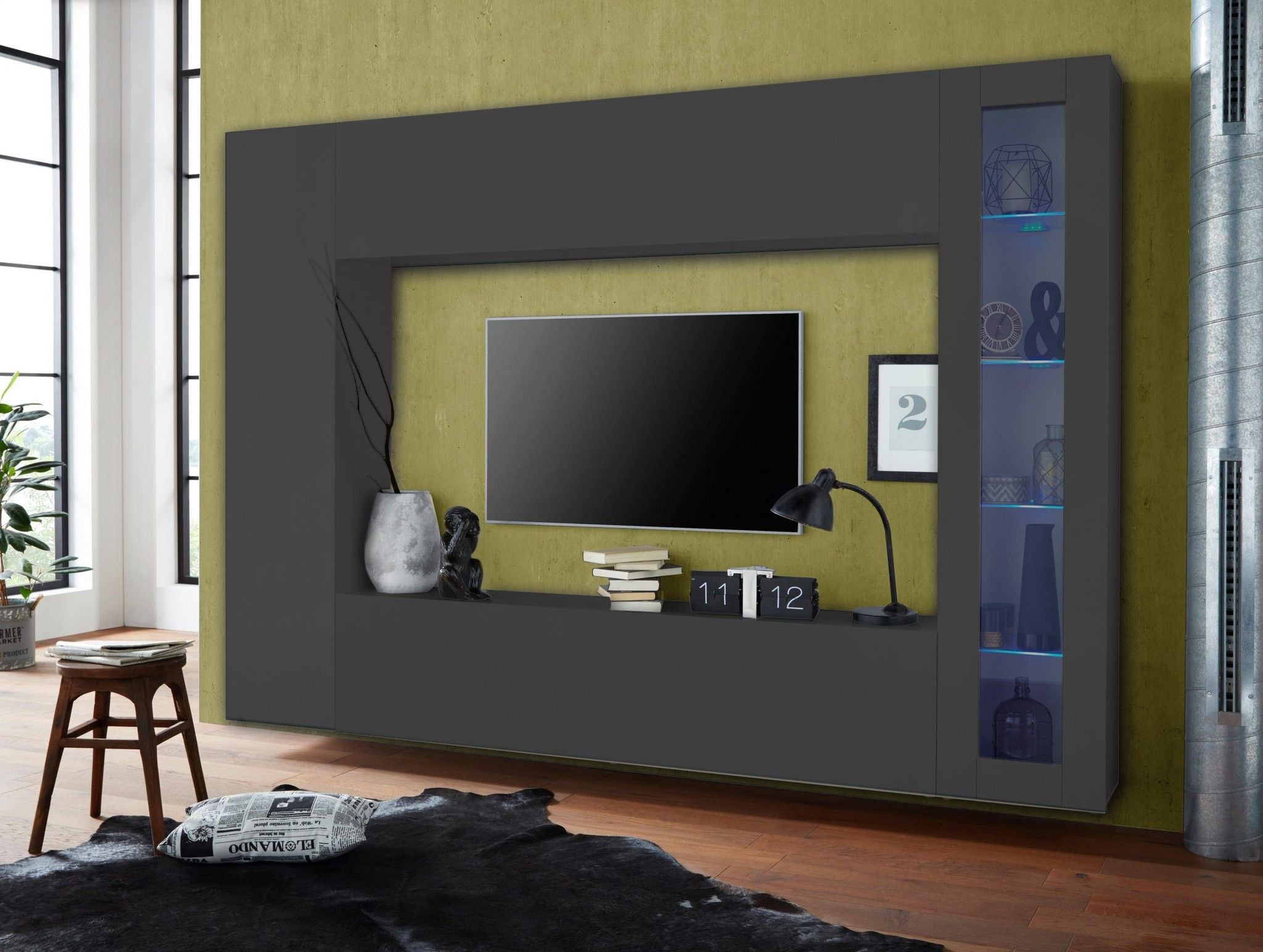 Porta tv MARUSKA 1 anta a ribalta.