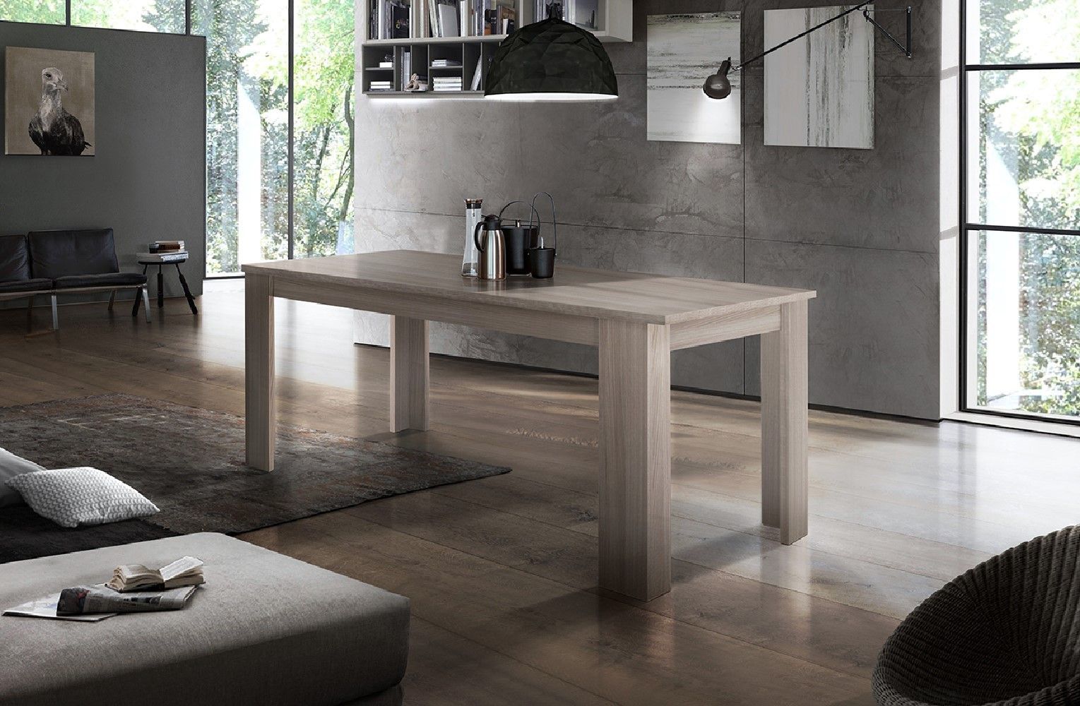Tavolo allungabile JESI 140-190 cm.