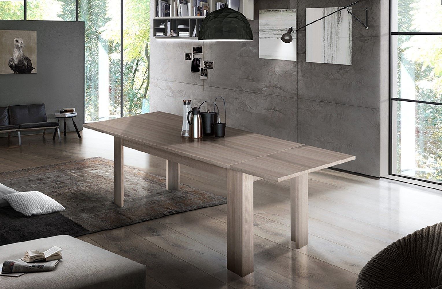 Tavolo allungabile JESI 140-190 cm.