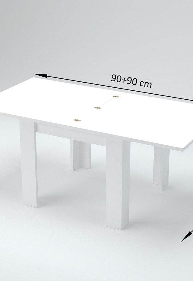 Tavolo allungabile JESI a libro 90 cm.