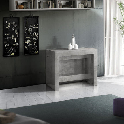 Set 2 panche allungabili PRATIKA - Bronx Concrete