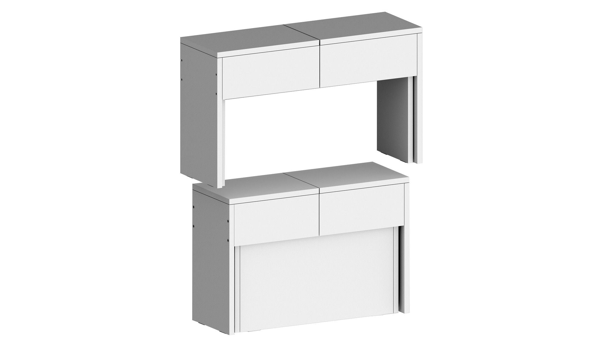 Set 2 panche allungabili PRATIKA