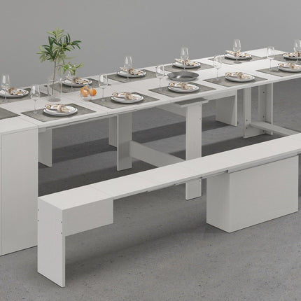 Panca allungabile Singola PRATIKA - White larch
