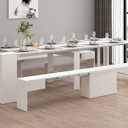 Set 2 panche allungabili PRATIKA