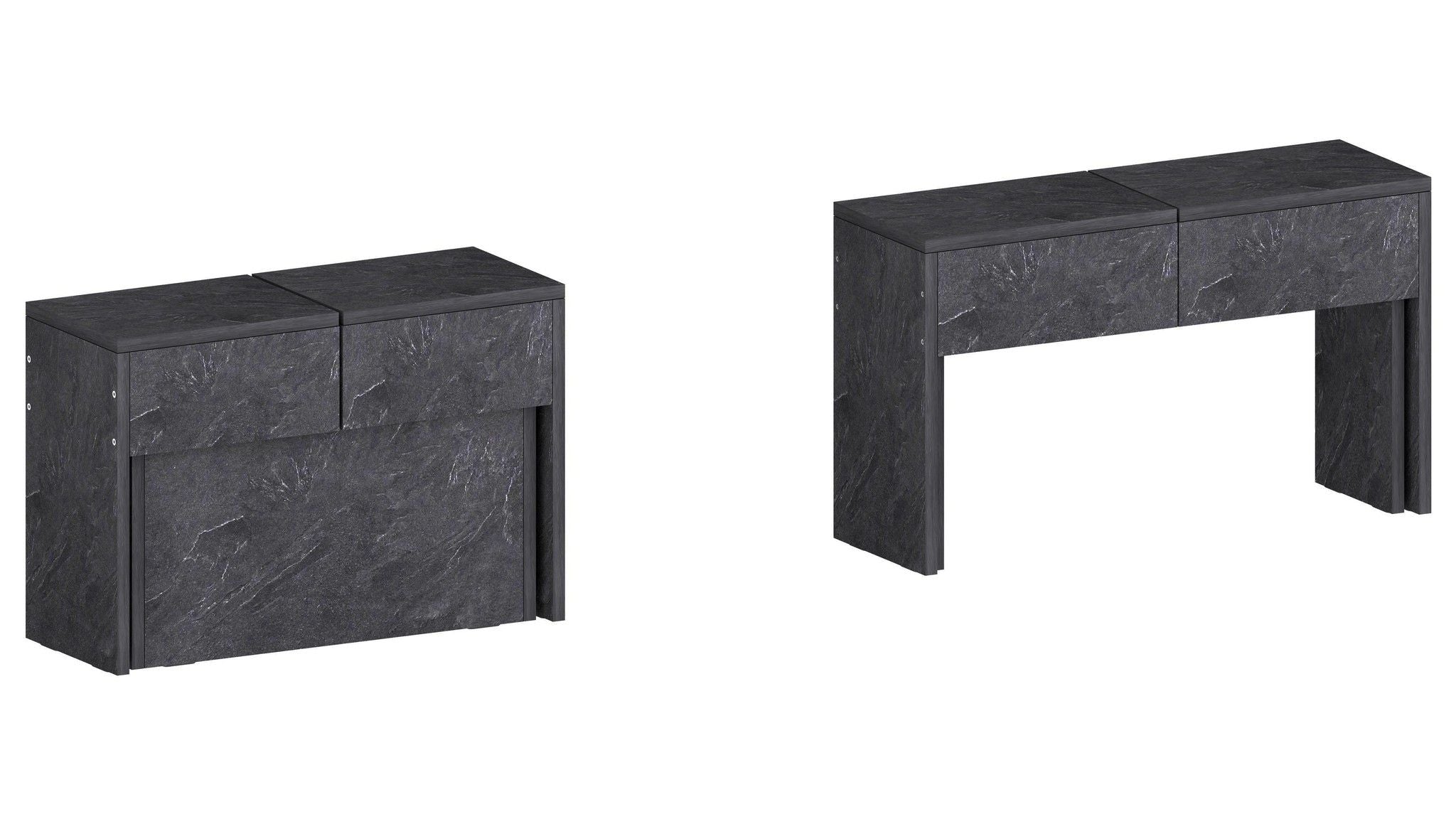 Set 2 panche allungabili PRATIKA