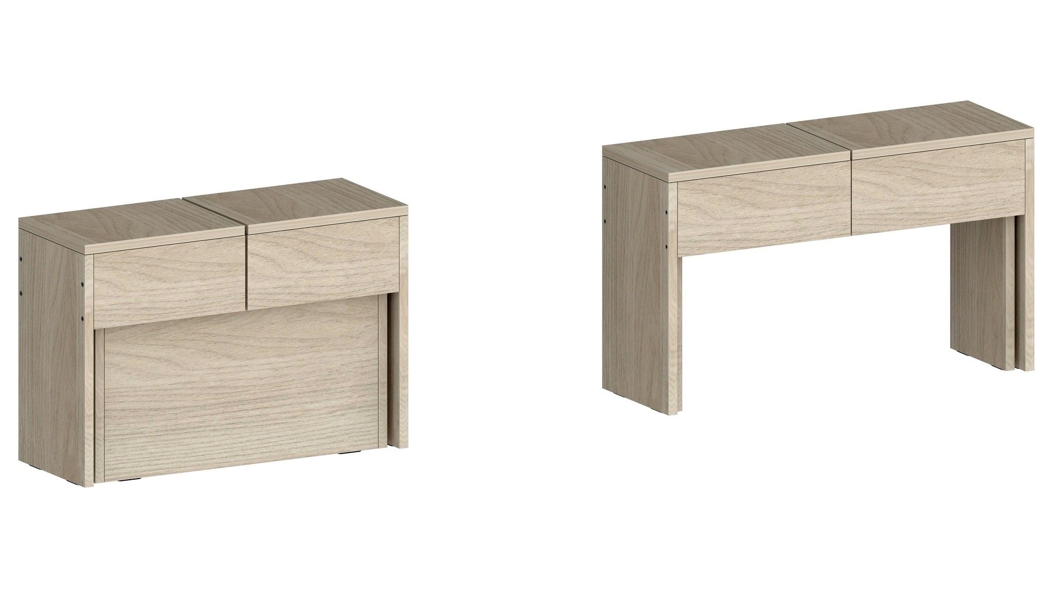 Set 2 panche allungabili PRATIKA