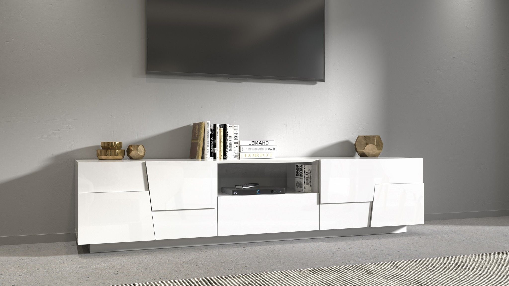 Porta TV PONGO da 220 cm.