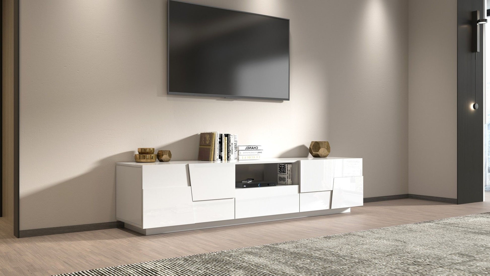 Porta TV PONGO da 220 cm.