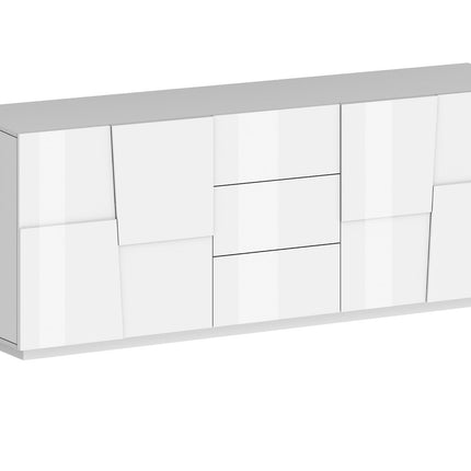 Credenza PONGO a 4 ante e 3 cassetti.