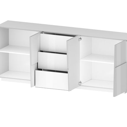 Credenza PONGO a 4 ante e 3 cassetti.