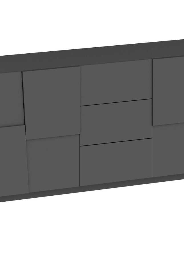 Credenza PONGO a 4 ante e 3 cassetti.