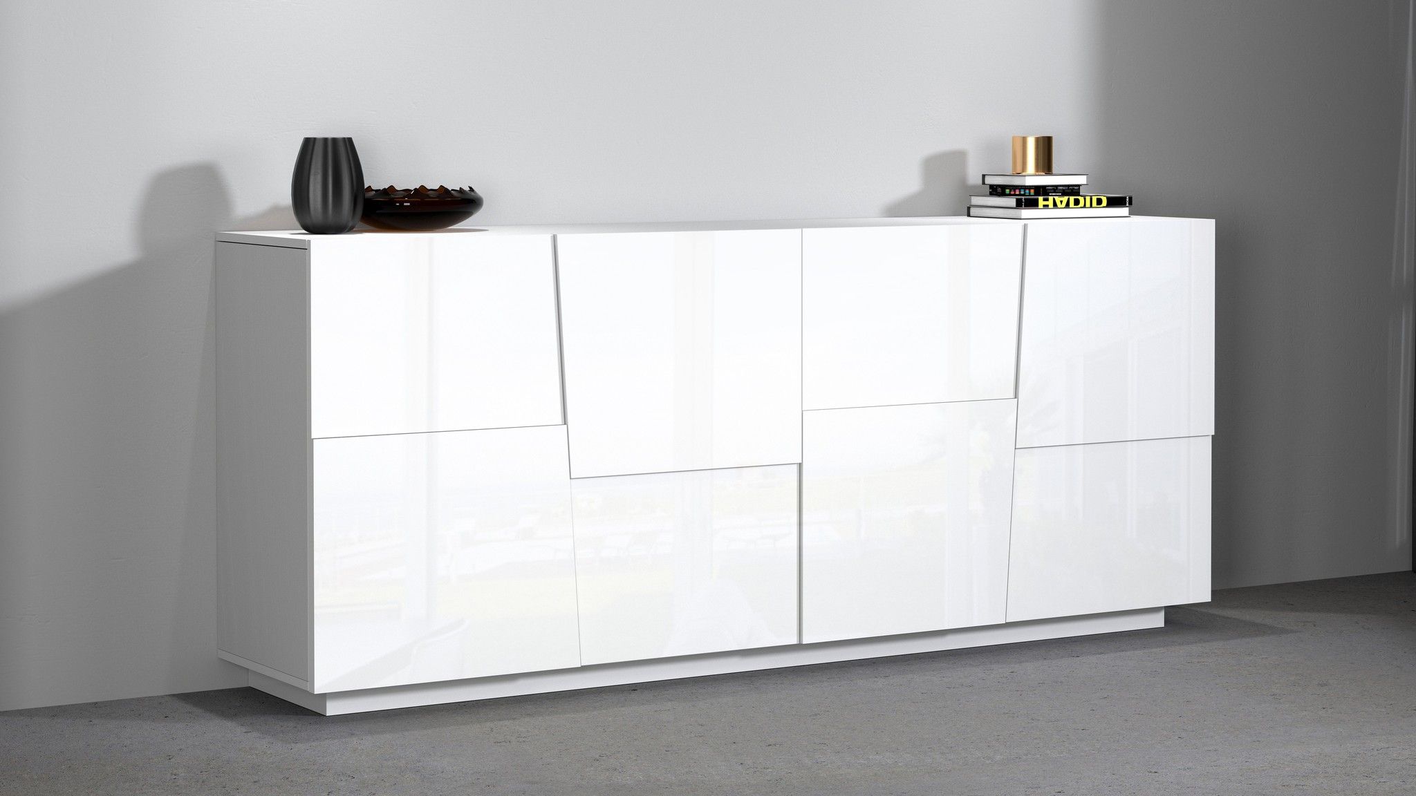 Credenza PONGO a 4 ante.