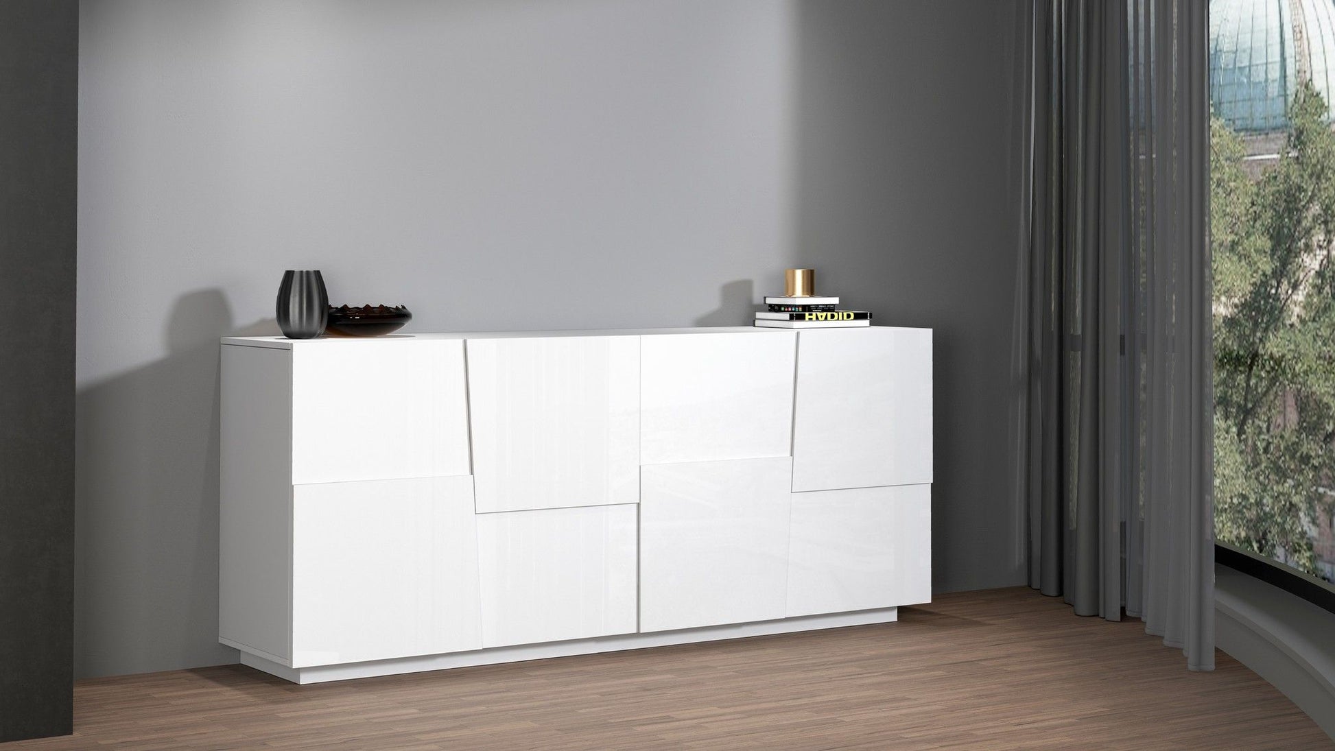 Credenza PONGO a 4 ante.