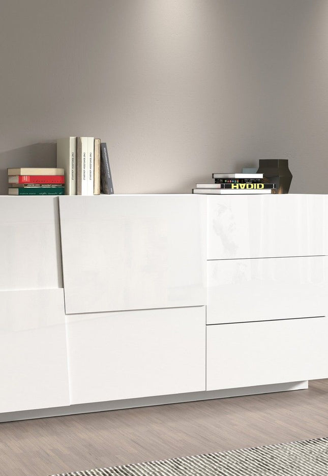 Credenza PONGO da 180 cm 2 ante e 3 cassetti.