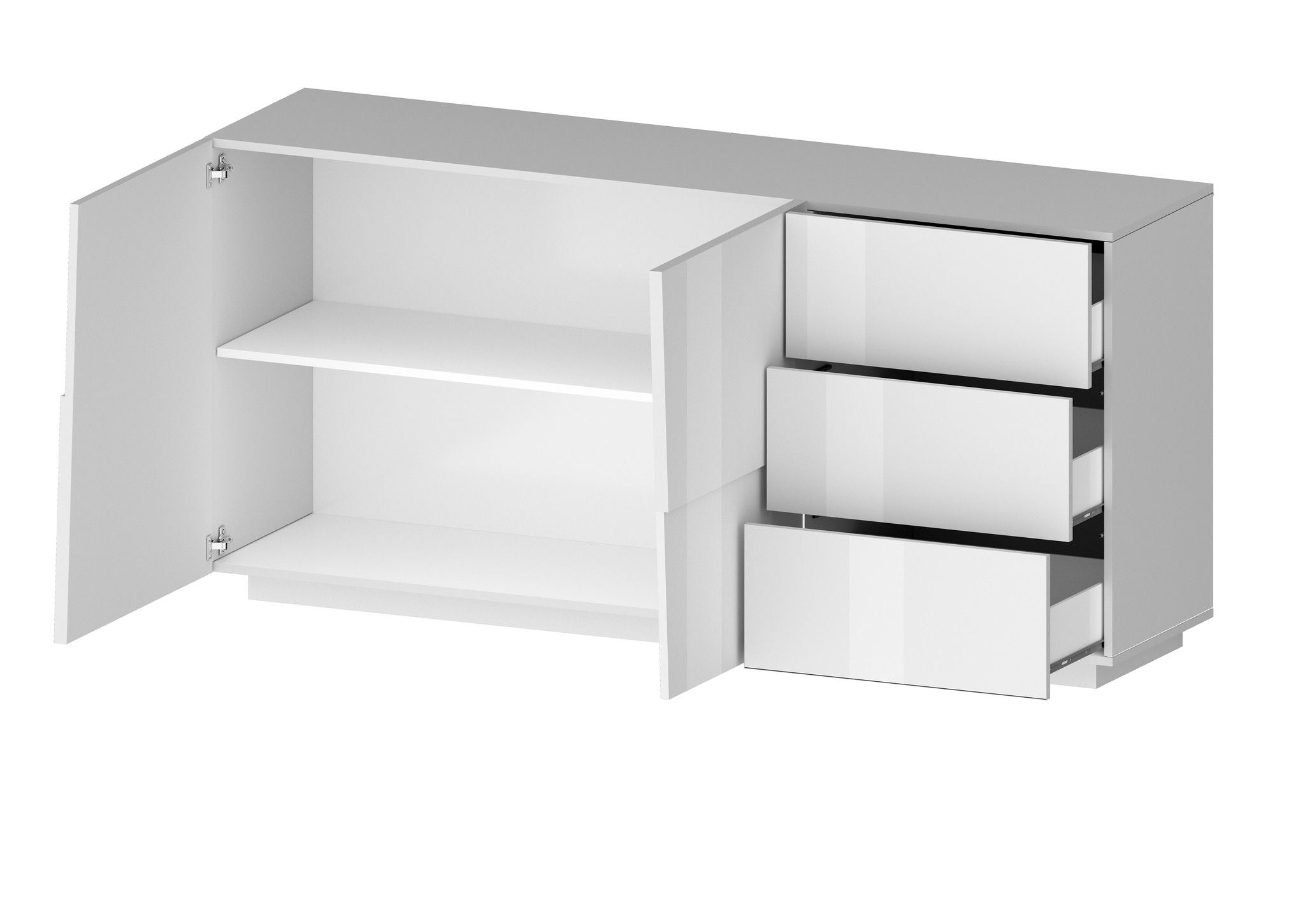 Credenza PONGO da 180 cm 2 ante e 3 cassetti.