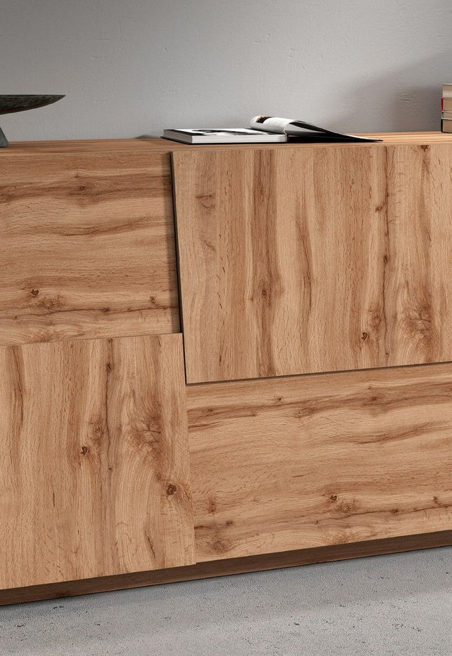 Credenza PONGO da 180 cm 2 ante e 3 cassetti.