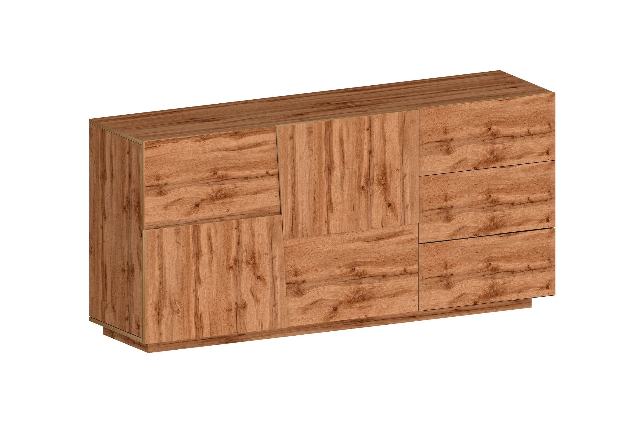 Credenza PONGO da 180 cm 2 ante e 3 cassetti.
