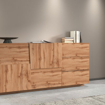 Credenza PONGO da 180 cm 2 ante e 3 cassetti.