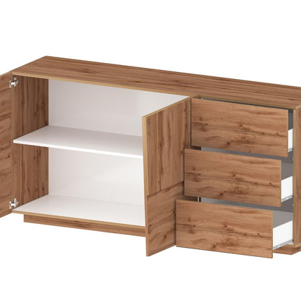 Credenza PONGO da 180 cm 2 ante e 3 cassetti.