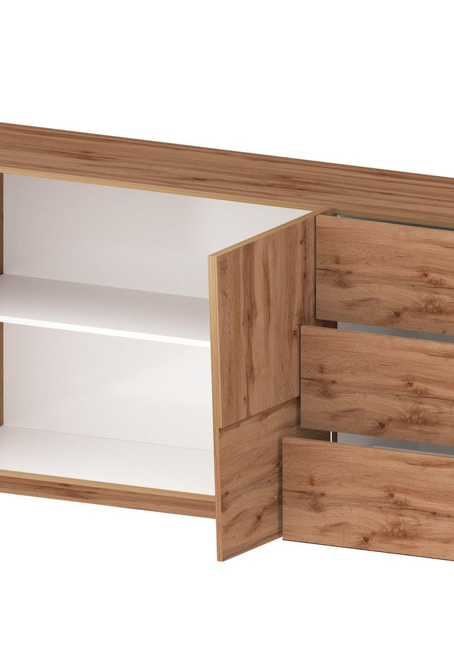 Credenza PONGO da 180 cm 2 ante e 3 cassetti.