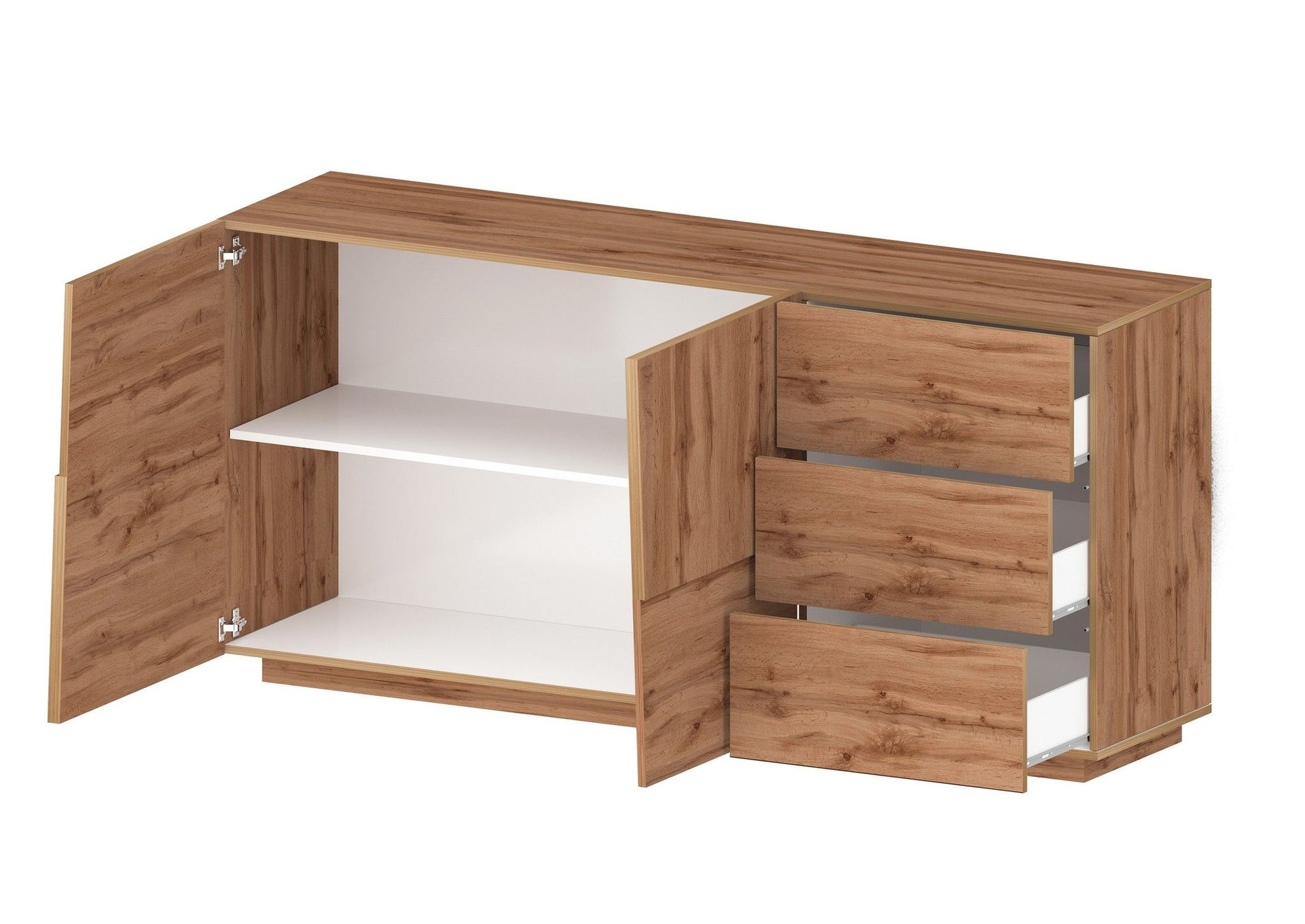 Credenza PONGO da 180 cm 2 ante e 3 cassetti.