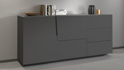 Credenza PONGO da 180 cm 2 ante e 3 cassetti.