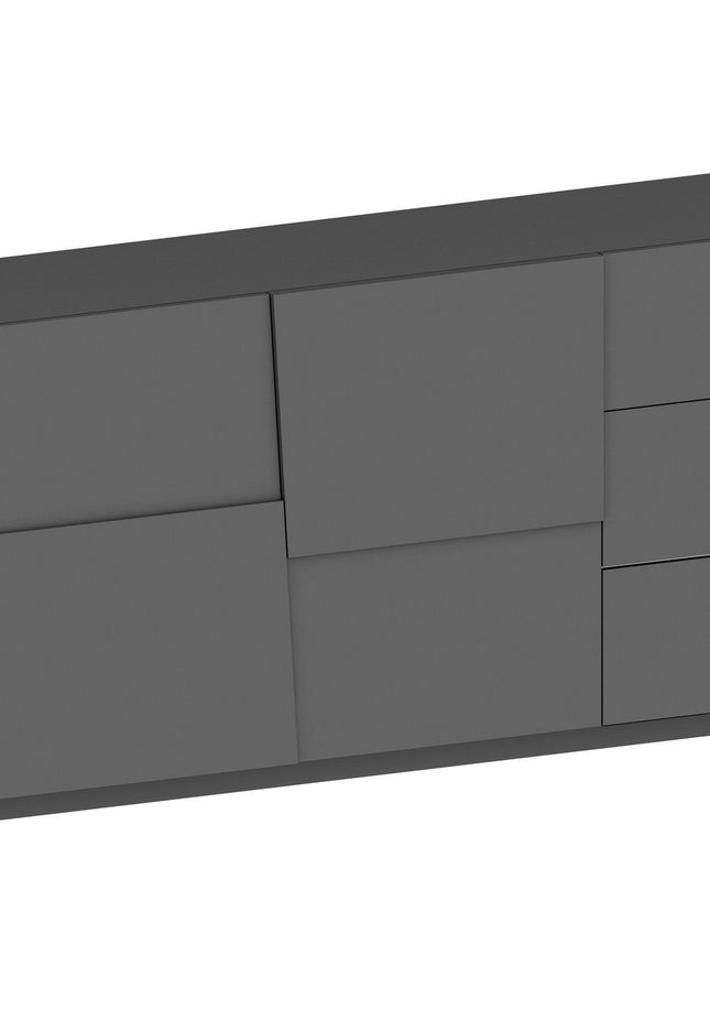 Credenza PONGO da 180 cm 2 ante e 3 cassetti.