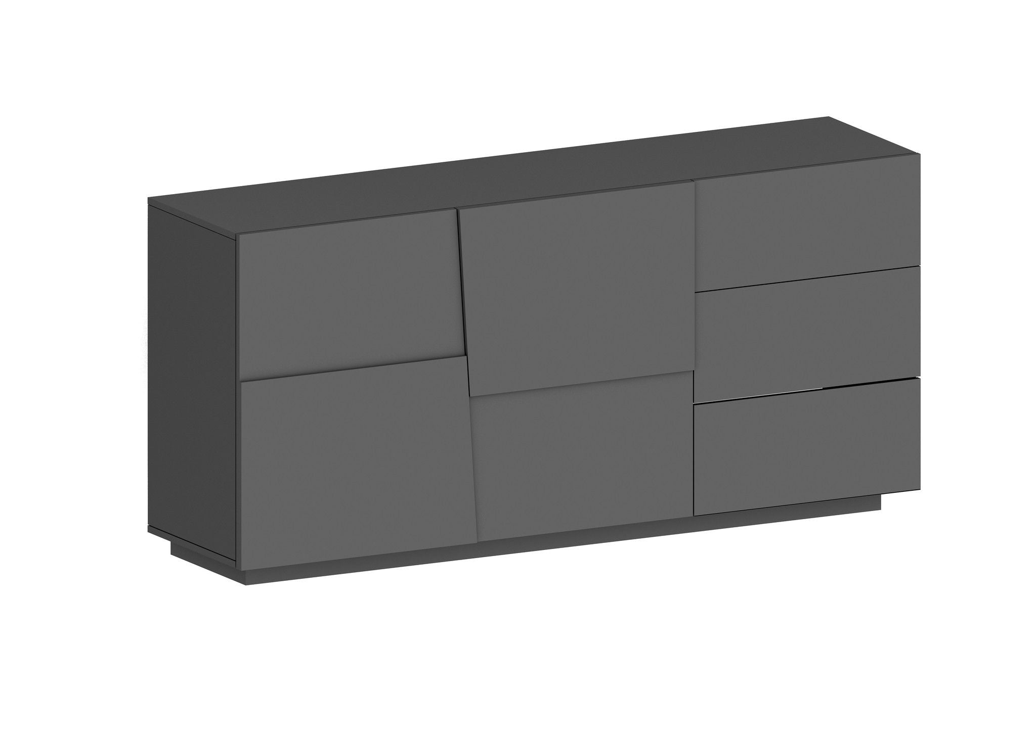 Credenza PONGO da 180 cm 2 ante e 3 cassetti.