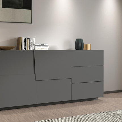 Credenza PONGO da 180 cm 2 ante e 3 cassetti.