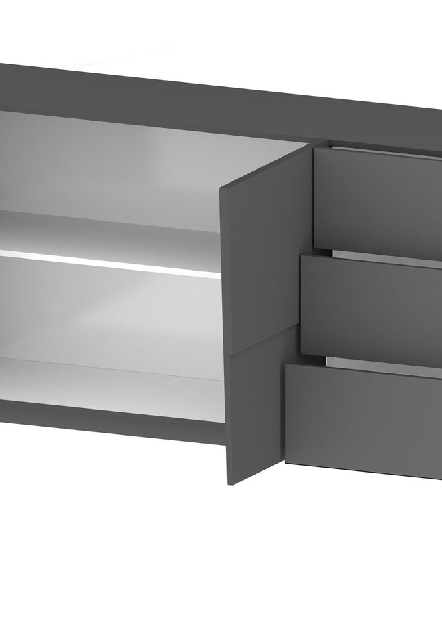 Credenza PONGO da 180 cm 2 ante e 3 cassetti.
