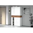 Glossy white / Wotan oak