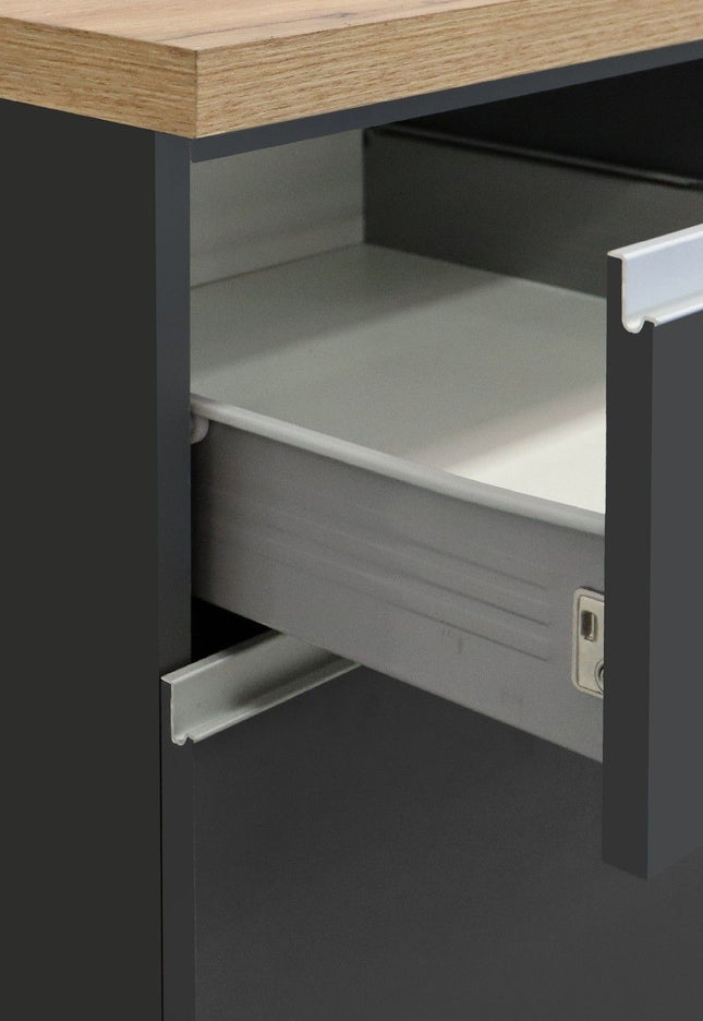 Cucina lineare SOLE 256 cm, composizione 3